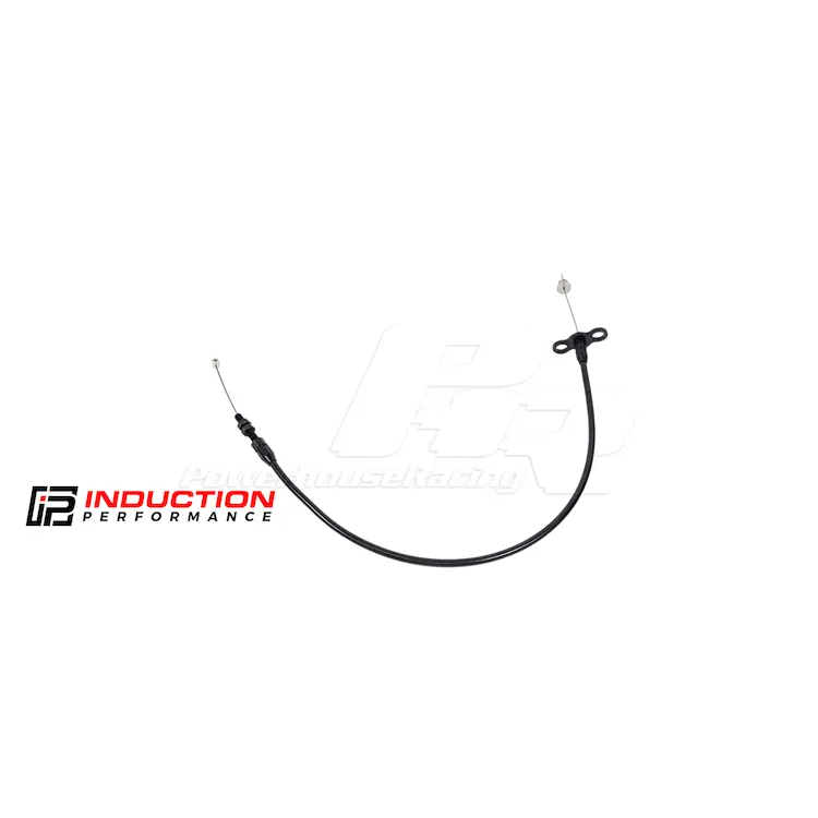Phr - Powerhouse Racing Black Edition Stainless Throttle Cable For Toyota Supra And Lexus Sc300 2Jz 1