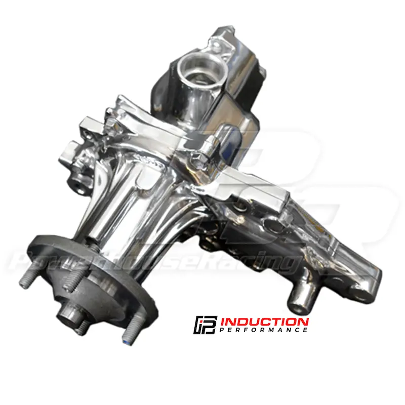 Phr - Powerhouse Racing Polished Water Pump For Toyota Supra 2Jz 2Jzgte 1