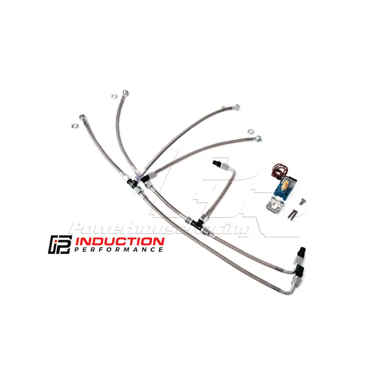 Phr - Powerhouse Racing Stainless Boost Control Line Kit For S45 / S23 Turbo Kits - Toyota Supra 2Jz 1