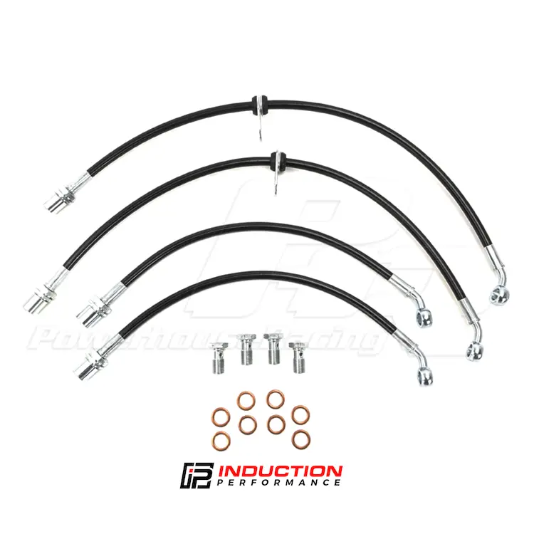 Phr - Powerhouse Racing Stainless Brake Lines For Mk4 / Mkiv 1993-1998 Toyota Supra 1
