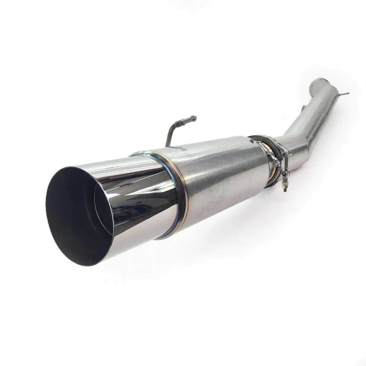 Phr - Powerhouse Racing 4" Stainless Exhaust For Mkiv Supra, Featuring Burns Muffler 2