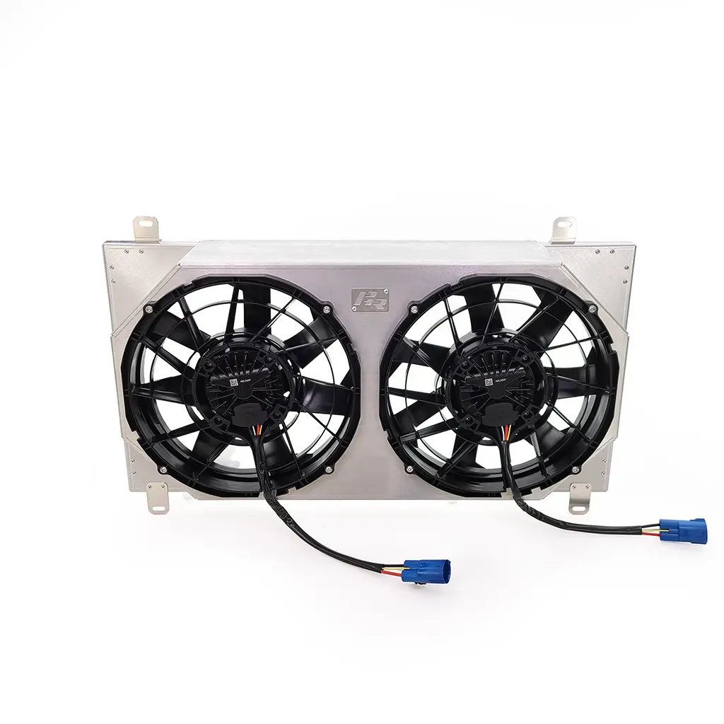 Phr - Powerhouse Racing Dual Brushless Spal Fan Kit For Toyota Supra 2Jz 2