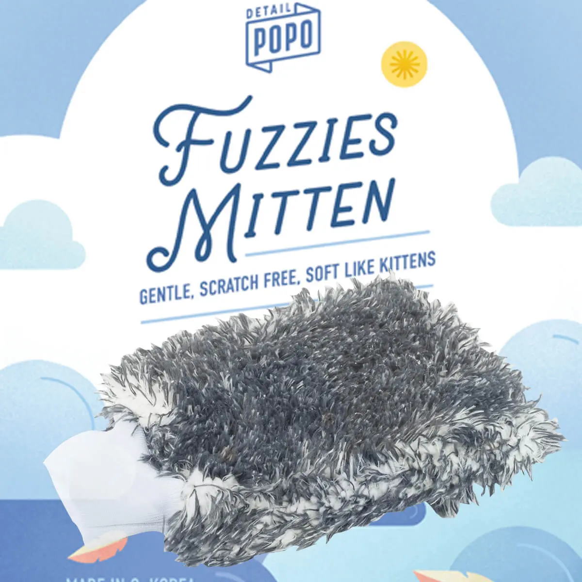 Detail Popo Fuzzies Mitten 1