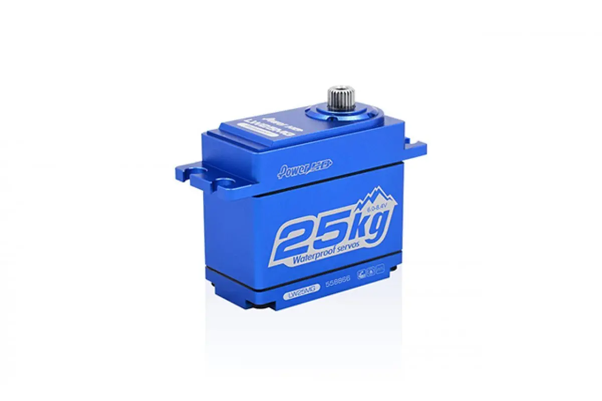Power Hd Standard Lw-25Mg 25Kg 7.4V Metal Geared Waterproof Servo 1