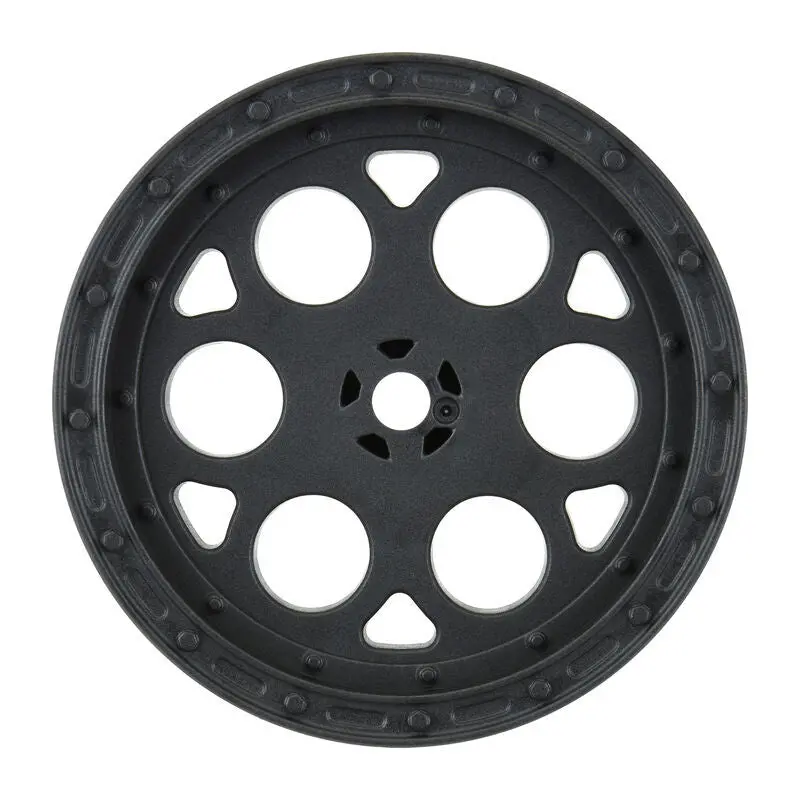 Proline Showtime 2.2" Sprint Car 12Mm Hex Rear Black Wheels (2) - Pr2783-03 1
