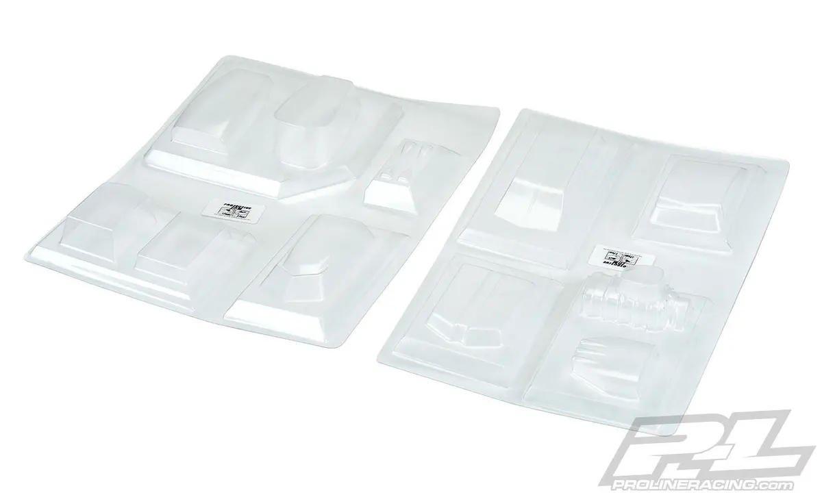 Proline No Prep Drag Racing Optional Hood Scoops And Blowers Variety Pack (Clear) - Pr6368-00 2
