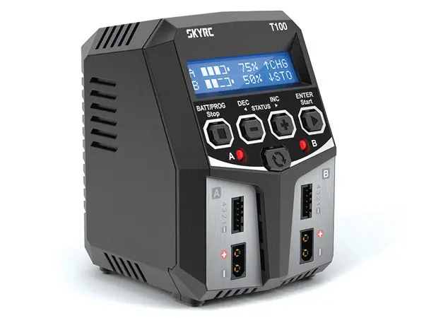 Sk-100162-01 | Skyrc T100 Dual Port Smart Charger 1