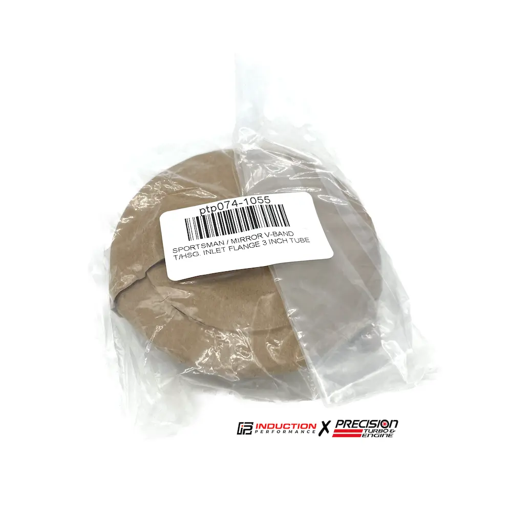 Precision Turbo And Engine - Sportsman Turbine Housing V Band Inlet Flange For 3" Stainless Steel Tubing 1