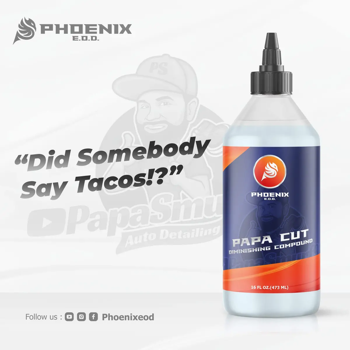 Phoenix Papa Cut Diminishing Compound 16Oz 2