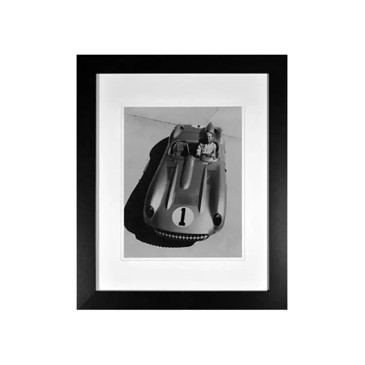 Framed Historic C1 Corvette Ss Race Car Print 1