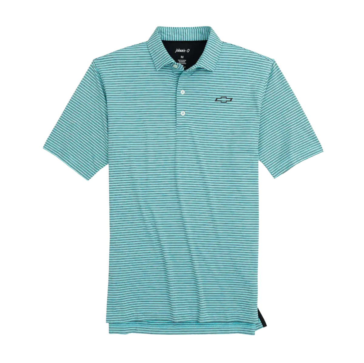 Chevrolet Men's Johnnie-O Striped Jersey Performance Polo 1