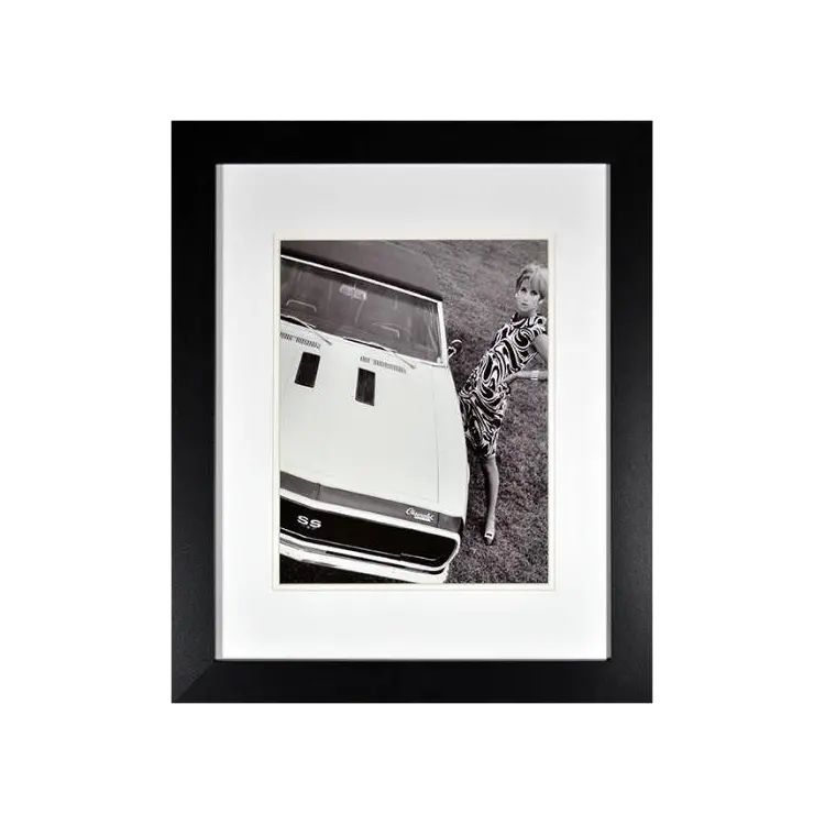 Framed Historic 1967 Camaro Ss Mod Print 1