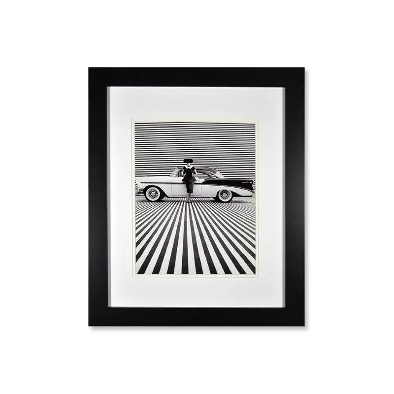 Framed Historic Bel Air 1956 Sport Coupe Print 1