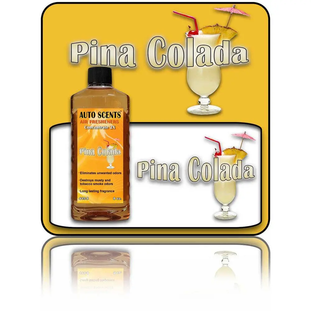 Autoscent Pina Colada Air Freshener Concentrate 8Oz 1