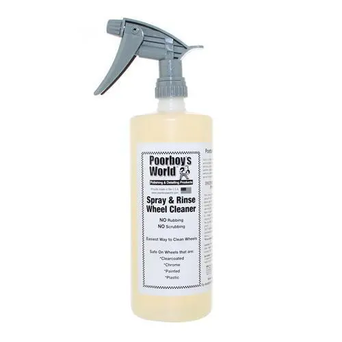Poorboy's World Spray & Rinse Wheel Cleaner 32Oz 1