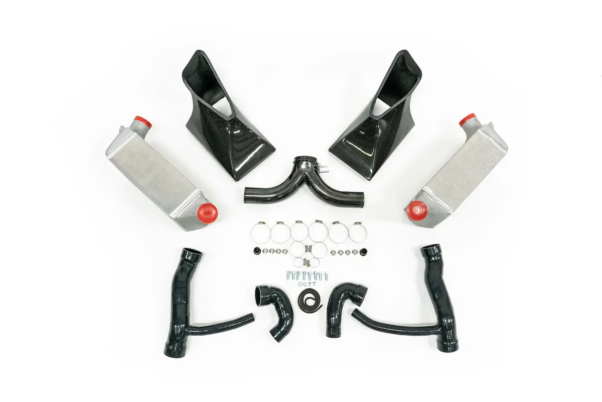 Alpha Performance Porsche 997.1 Turbo Intercooler System 1