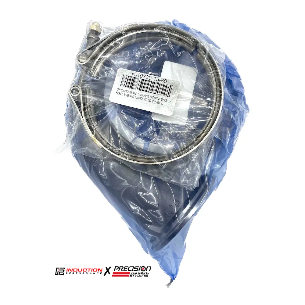 Precision Turbo Sportsman T4 Stainless Steel V-Band Turbine Housing – Balanced Strength & Flow - Image 3