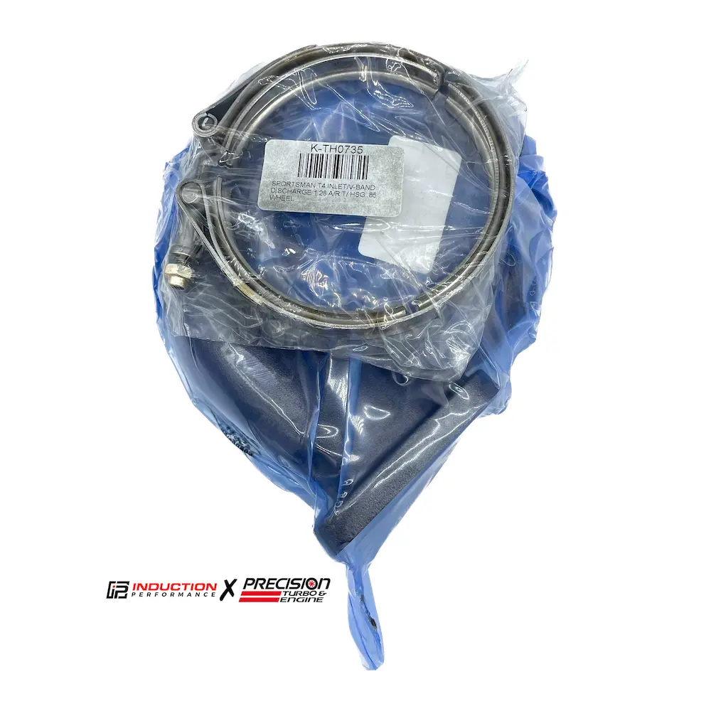 Precision Turbo & Engine Sportsman T4 Divided-Inlet V-Band Turbine Housing - Image 6