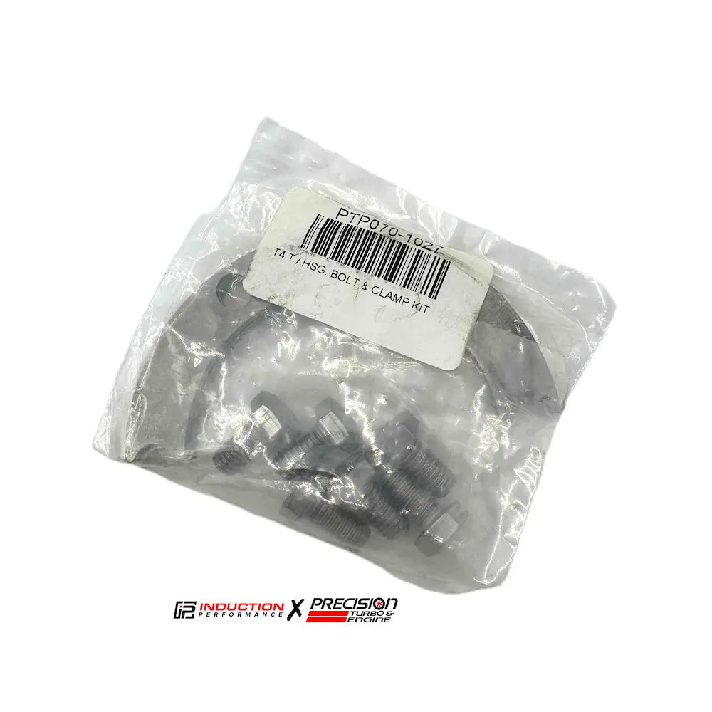 Precision Turbo And Engine - Clamp And Hardware Kit For T4 Turbine Housings 1