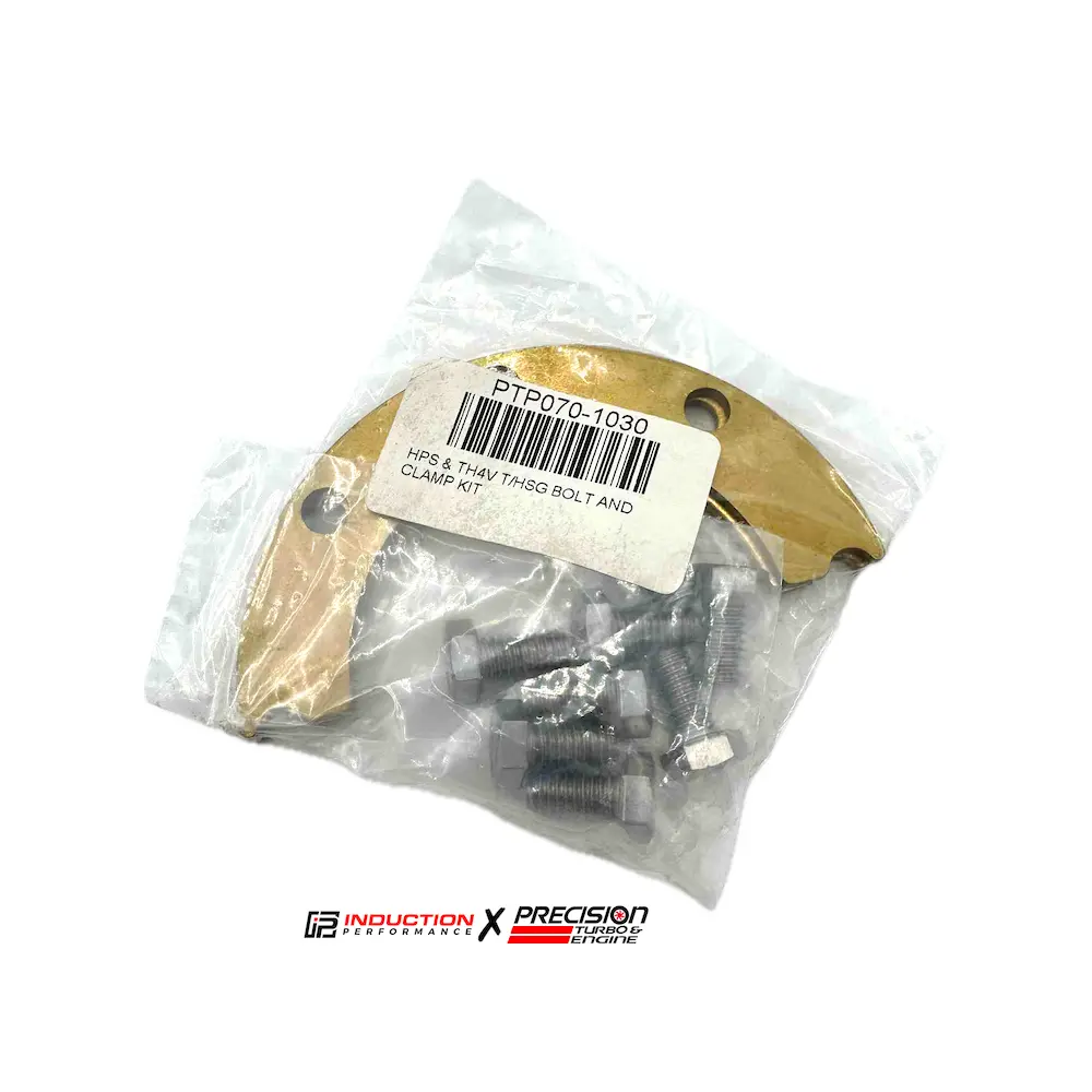 Precision Turbo And Engine - Clamp And Hardware Kit For T4 Hps & Th4v Turbine Housings 1