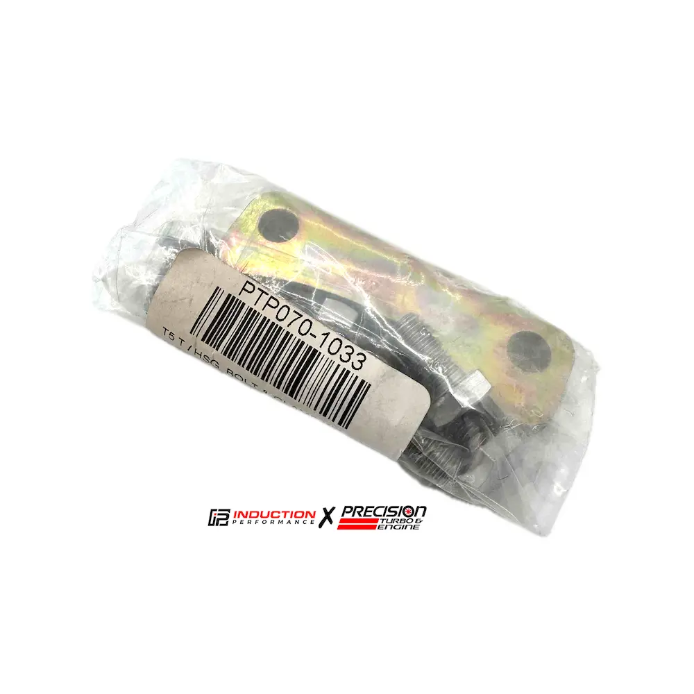 Precision Turbo And Engine - Clamp And Hardware Kit For T5 T6 Turbine Housings 1