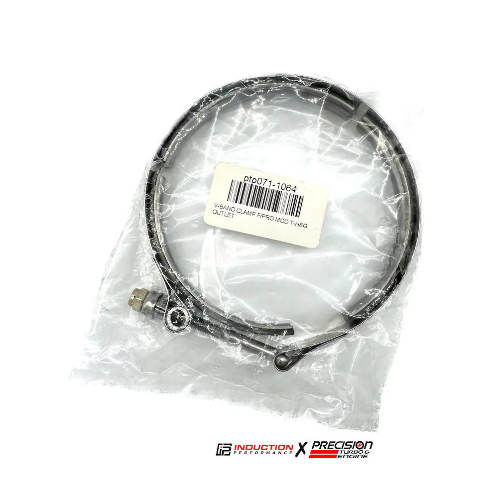 Precision Turbo And Engine - Pro Mod V Band Clamp For Turbine Housing Outlet - 1.15 A/R Only 1