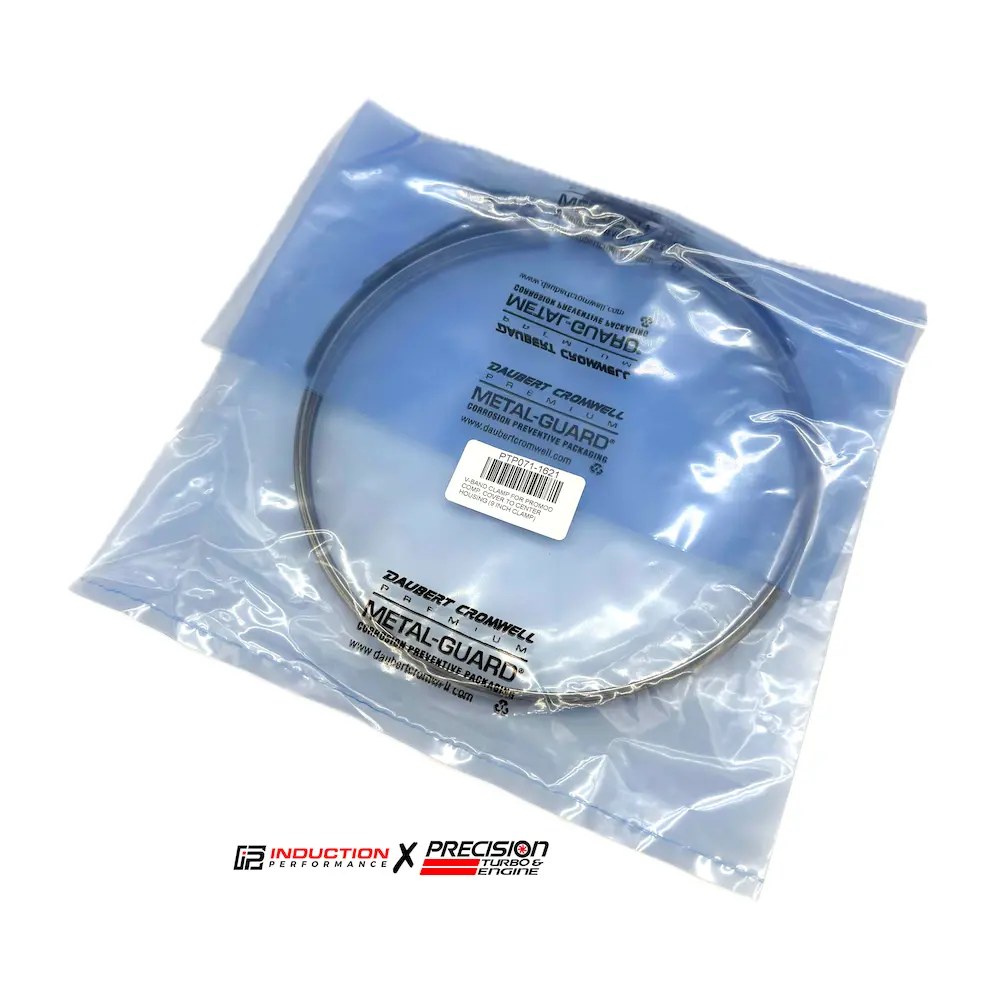Precision Turbo And Engine - 9" V Band Clamp For Pro Mod Compressor Cover To Center Section 1