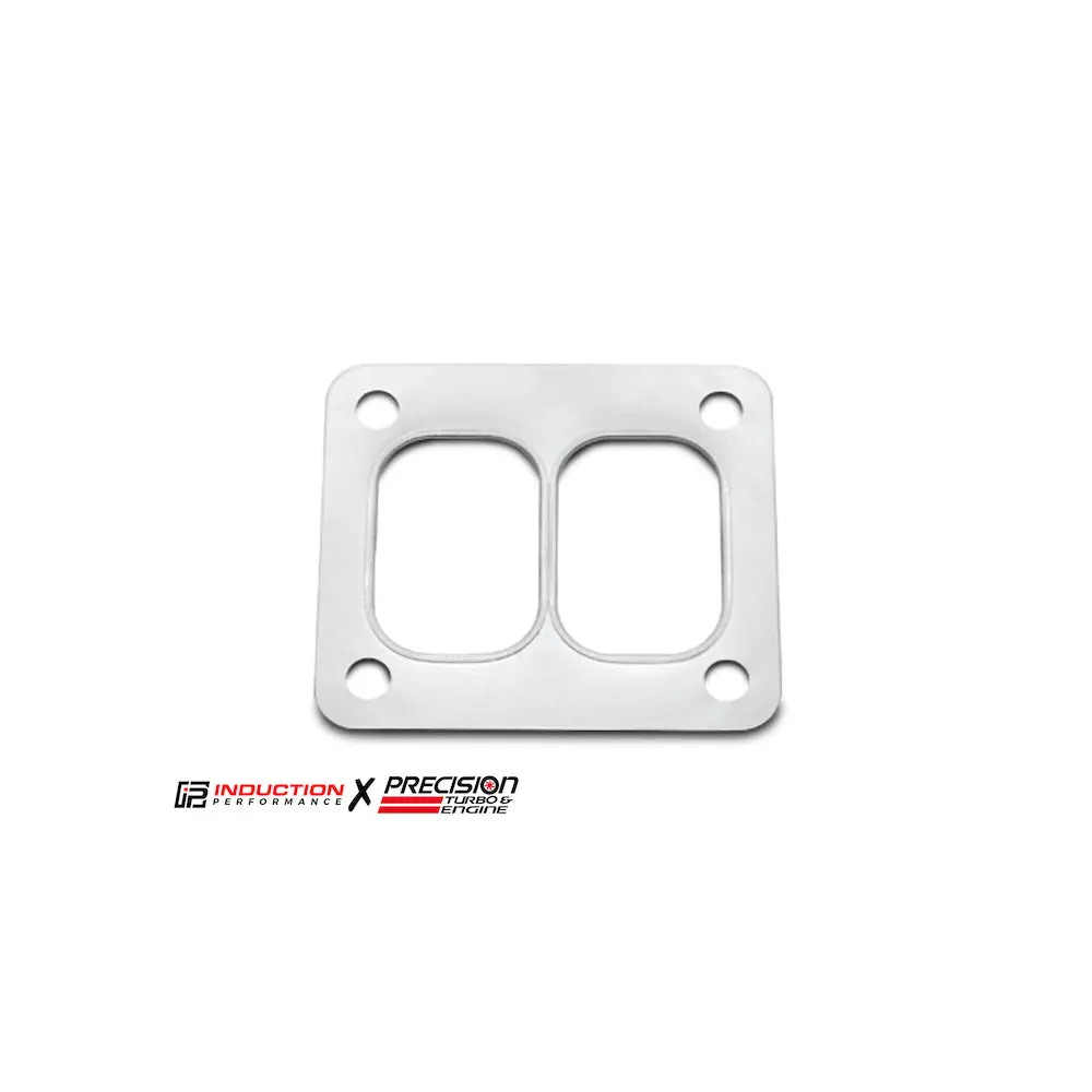 Precision Turbo And Engine - T4 Divided 4 Bolt Turbocharger Inlet Gasket 1