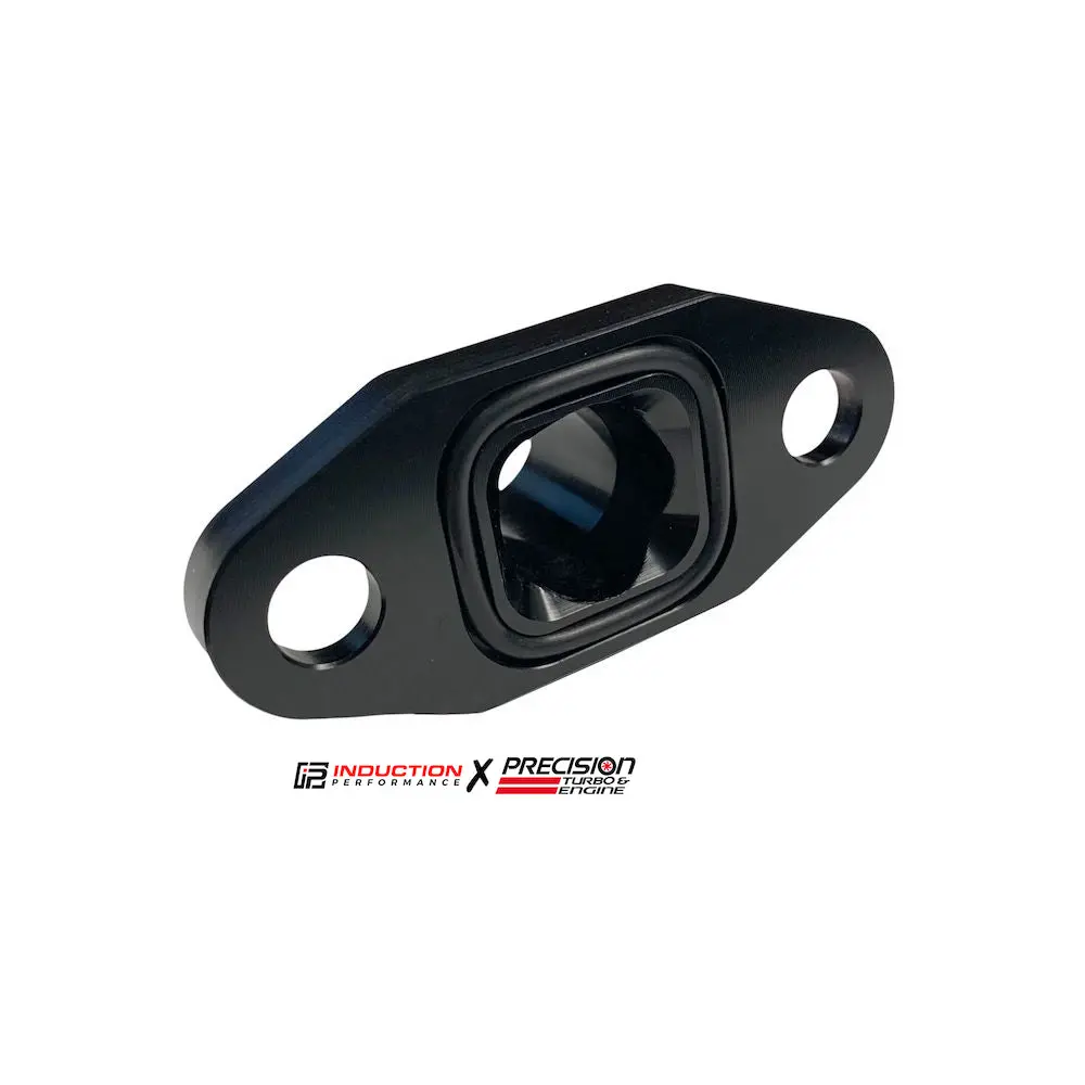 Precision Turbo And Engine - High Flow Oil Drain Flange For T3 / T4 Turbochargers 1