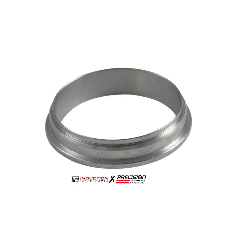 Precision Turbo And Engine -  Ss V Band T4 Turbine Housing V Band Discharge Flange To 4" Tubing 1