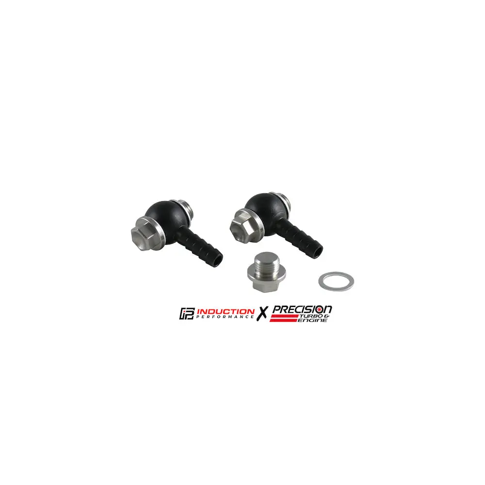Precision Turbo And Engine - Pte Banjo Fitting Kit For Pw39 Gen 2 39Mm Wastegate - Pbo 085-2114 1