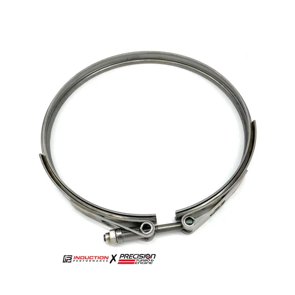 Precision Turbo And Engine - V Band Clamp For Sportsman Compressor Cover To Center Section 1