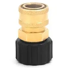 Mtm 3/8" Qc Brass Coupler X M22 F 15Mm Twist Coupler 24.5005 (15Mm) 1