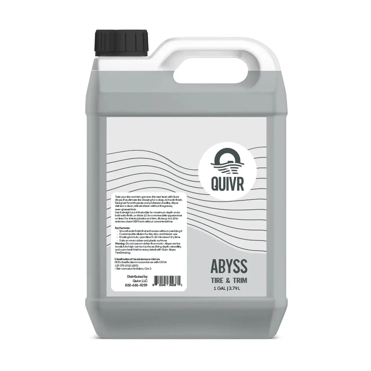 Quivr Abyss Tire Dressing Concentrate 128Oz 1
