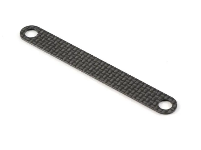 <R0198>  Rear Body Mount Plate 1.0Mm (Carbon Graphite) 1