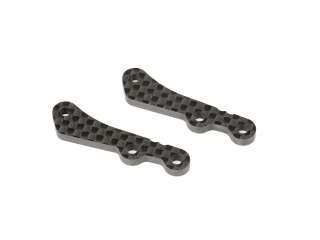 <R0242-3.0B> Rear Lower Arm Plate Lc+3.0 (Carbon/2Pcs) 1