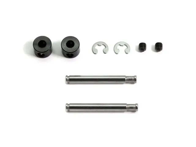<R0258>  Rear Body Mount Shaft Set (Stopper Type) 1