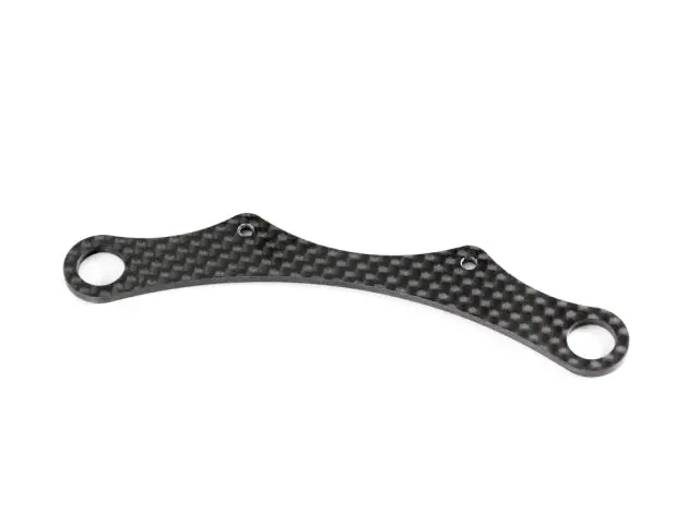 <R0274b>  Carbon Front Body Mount Plate(For Long Post) 1