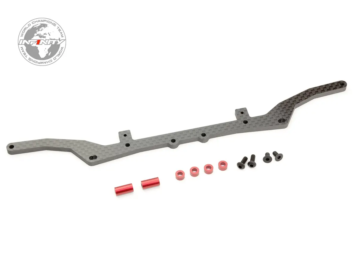 Infinity R0349 If18-3 Super Light Weight Carbon Rear Body Mount Set 1