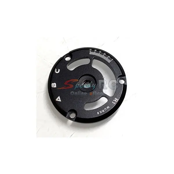 R1 Wurks Motor Lab Back Endbell V7 (With Bearing) 1