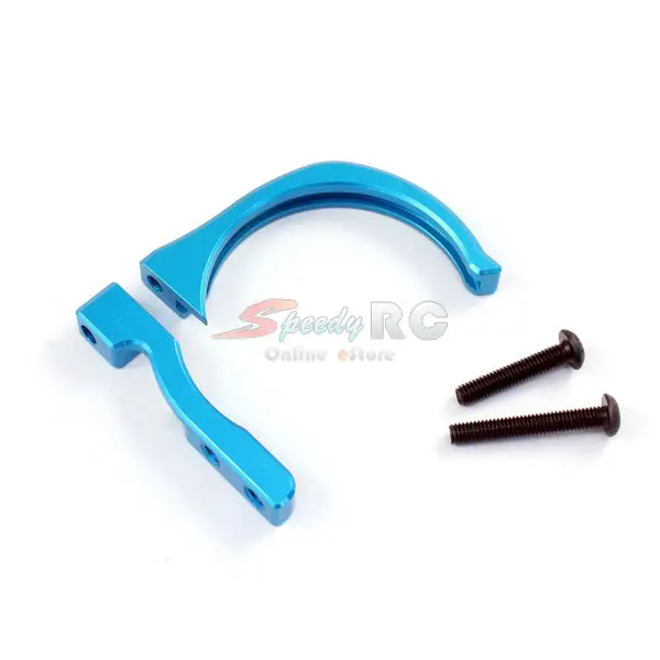 Radtec 30Mm & 40Mm Aluminum Motor Cooling Fan Mount  Light Blue Ma-10010 1