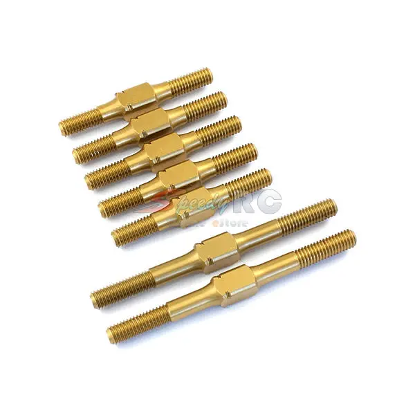 Radtec Hard Coated Aluminum Turnbuckle Set For Xray T4 Xr-10011 1