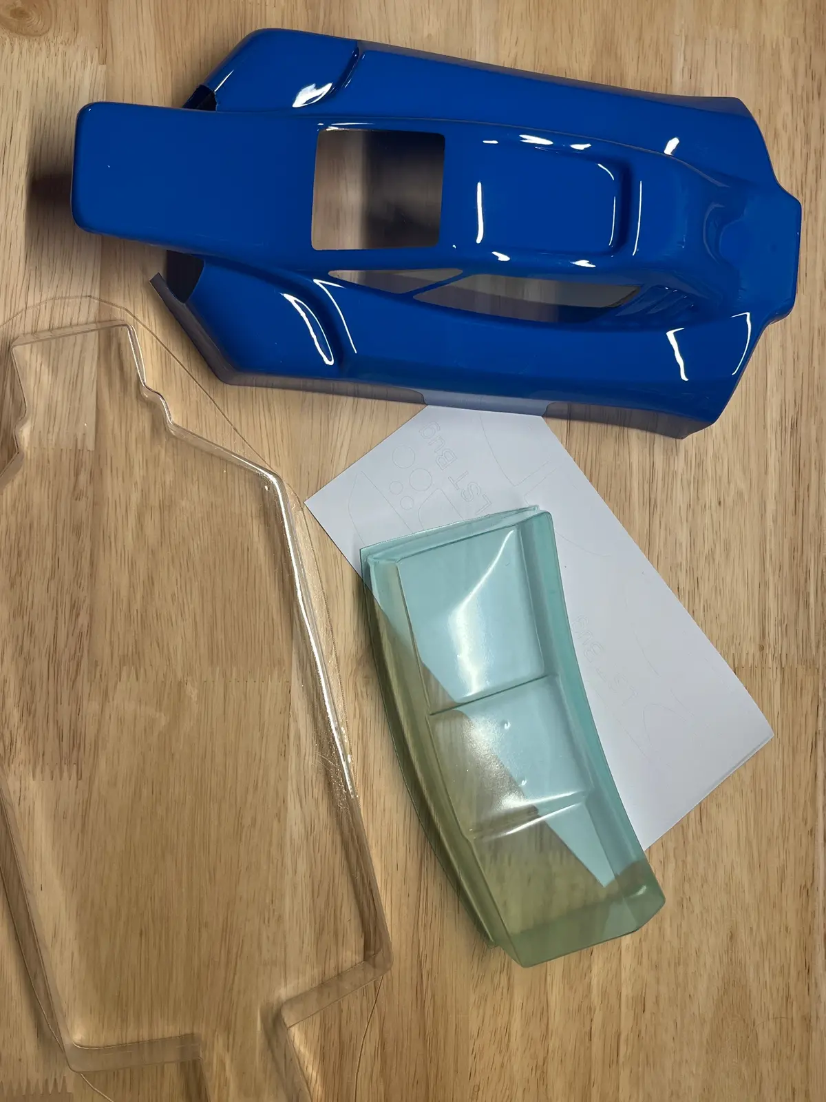 Klinik Rc Team Associated B44 Body/Wing/Undertray 1