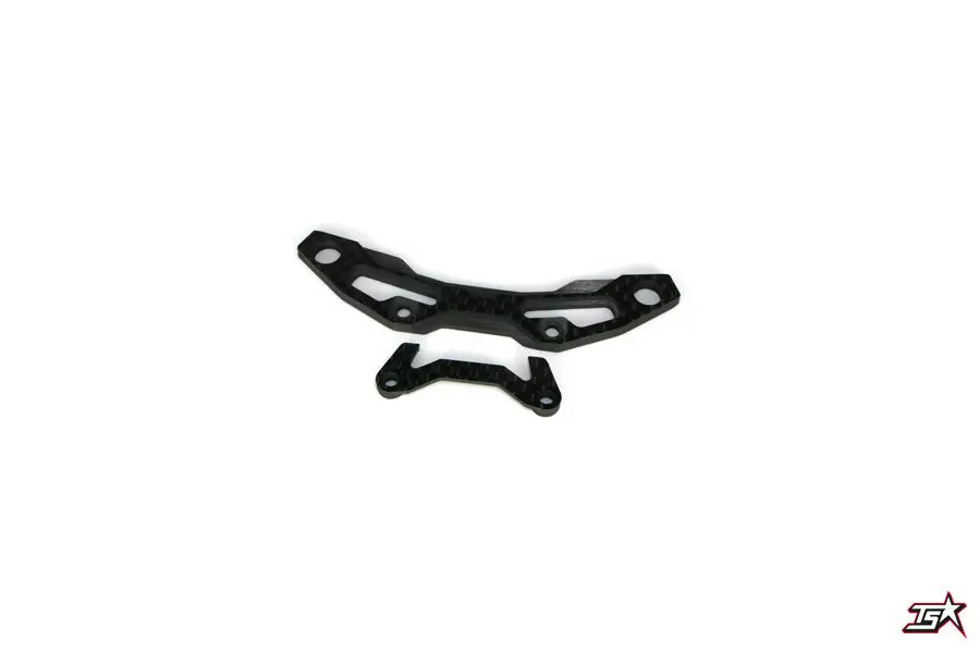 Xray T4 Carbon Bumper Plate With Stopper Rcm-T4cbp 1