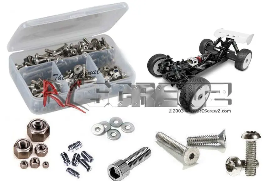 Tekno Eb48sl Stainless Steel Screw Kit - Rctek007 1