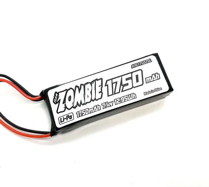 Team Zombie Lp17502sl 1750Mah 7.4V Receiver Pack For 1/10 Nitro Touring 1
