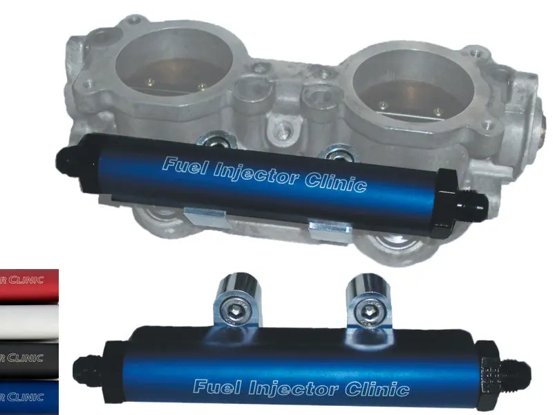 Subaru Sti ('04 -'06) Or Legacy Gt ('05-'06) Top Feed Conversion Fuel Rails With -6 Fittings (Rl-Sti-6-6) 1