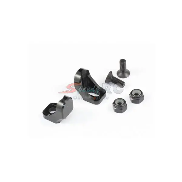 Roche Aluminum Adjustable Battery Holder Set For Bd7 Trf Black Roc-Bd7-08 1