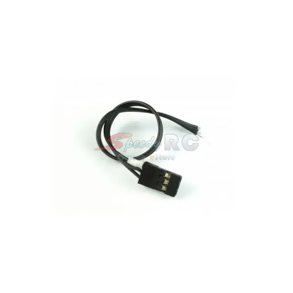 Radtec Jr Sanwa Servo Wires With Golden Connector Black Roc-Sw02 1