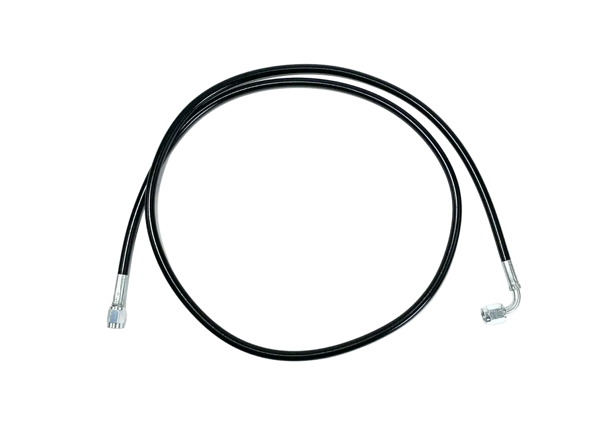 Rife 3An Black 72" Hose Straight/90° 1